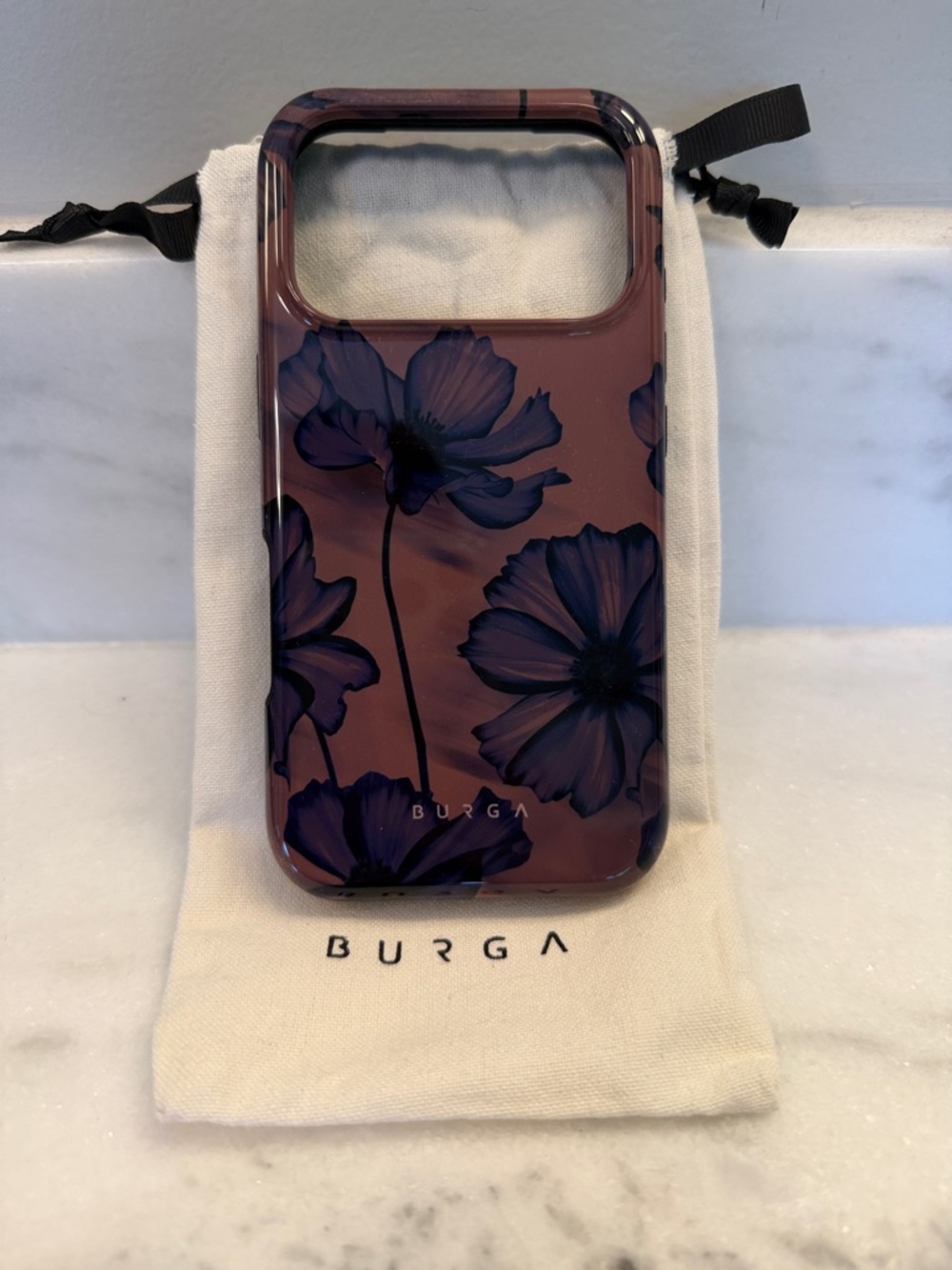 Burga Purple Floral iPhone 17 Pro Case